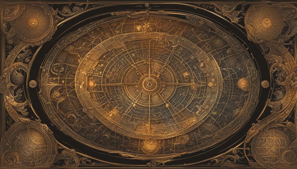 Ancient treasure map for coupon savings